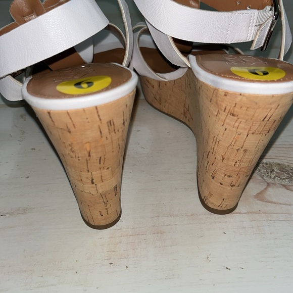 Franco Sarto Cork Wedge Sandals size 9 NWOT - Picture 3 of 8